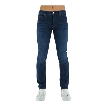 Don The Fuller, Skinny Jeans Blauw, Heren, Maat:W35