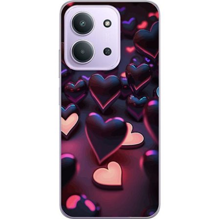 Yhteensopiva Puhelinkuori Xiaomi Xiaomi Redmi 15C KeskiyönSydämet