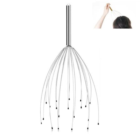 Head Massager Orgasmatron - Dubbla groddar Head Scratcher 1Pcs