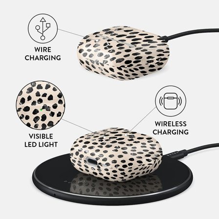 BURGA Apple AirPods 4 & AirPods 4 ANC Case Almond Latte, Tøj & Bolig, Elektronik, Telefon & Mobiltilbehør