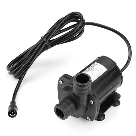 Mini Borstlös Vattenpump 12V Justerbar Hastighet -40°C till 100°C Boost