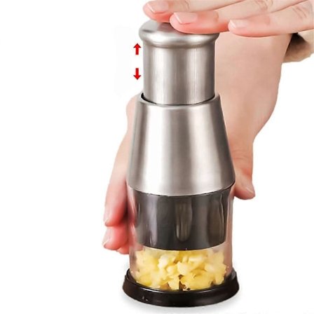 Hvitløkspresse Multifunksjonell Manuell Hvitløkskutter for Hakking av Hvitløk_Bra saker