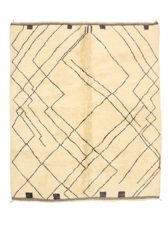 Handgeknoopt Berber Moroccan - Mid Atlas 233X268 Wol Vloerkleed Groot