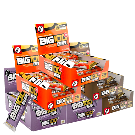 90 x Big 100 Protein Bar, 100g