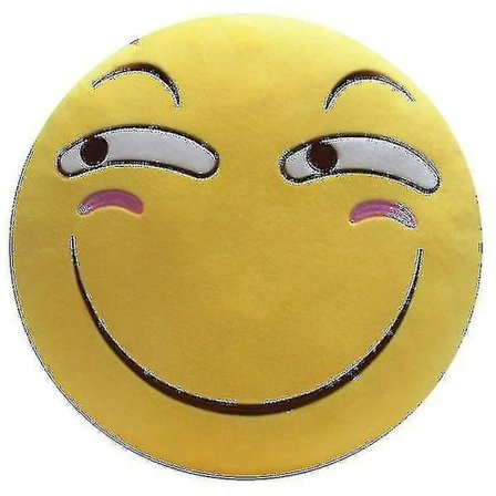 Emoji Rund Kudde - style1