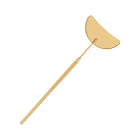 Praktisk speil med langt håndtak, kosmetisk tilbehør for å sjekke øyenvippeforlengelser