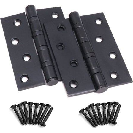 Rostfria gångjärn, 100 mm dörrgångjärn, kullagergångjärn, Po