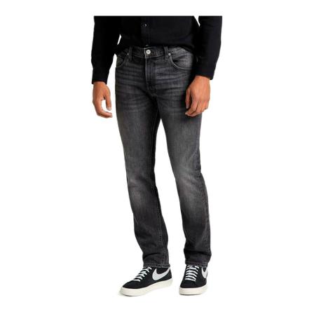 Lee, Straight Jeans Zwart, Heren, Maat:2XL,polyester