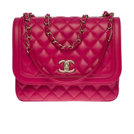 Chanel Vintage Pre-owned Shoulder Bags Pink, Dame Vintage Tasker, Størrelse: ONE Size
