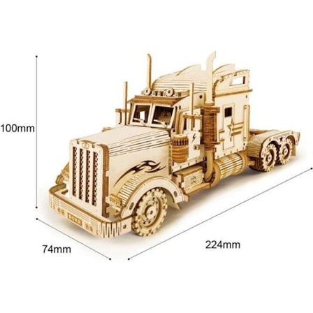 Træmodelbyggesæt - Lastbil - 286 dele