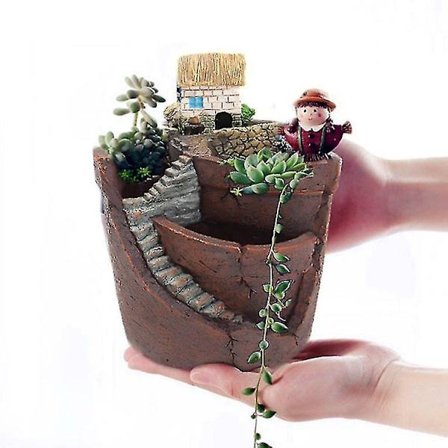Kreativ Plantepot By-Sky Sukkulenter Blomsterkurv Plantepot