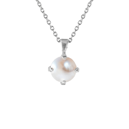 Caroline Svedbom Classic Petite Necklace Pearl Smycken & klockor Dam Silver ONESIZE