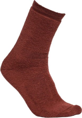 Woolpower Socks Classic 400 Rust Red - Hverdagssokker