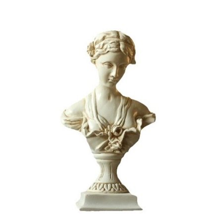 Vintage Venus Buste Figur Skulptur – Amerikansk Landstil Resin Statue – Klassiske Ornamenter til TV-skab, Stue eller Bogreol Kunstindretning i