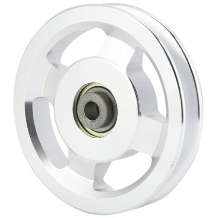 Gym-trinse i aluminiumslegering - styrketreningstilbehør (115 mm)