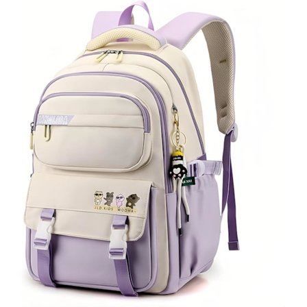 Rygsække til piger - Skolerygsække til teenagere - Drenge - Skole tasker - Børnerygsække - Rygsække med flere lommer til piger