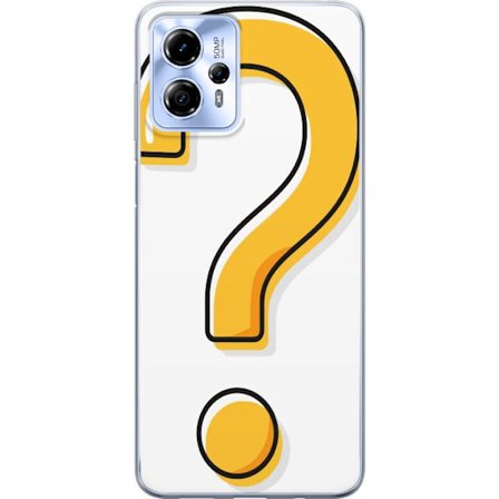 Yhteensopiva Puhelinkuori Motorola Moto G13 Kysymysmerkki