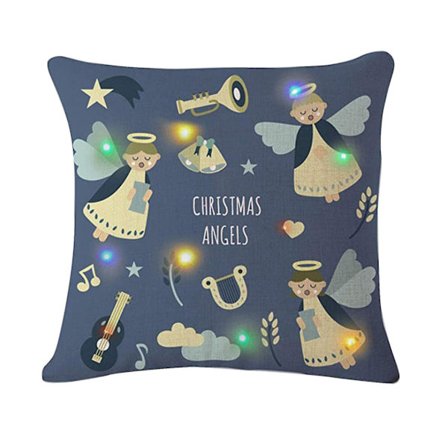 Julbelysning LED Kuddfodral Heminredning Kuddfodral Soffa Blinkande