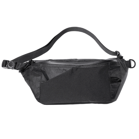 Snow Peak X-Pac Nylon Waist Bag Black