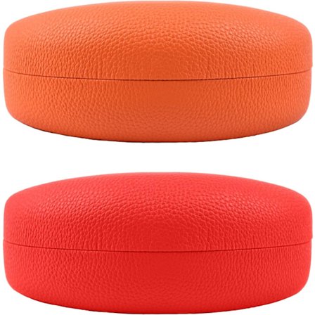 2 PAK Stor Hard Shell Solbriller Etui, Beskyttende Etui Til Solbriller og Briller