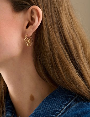 Pernille Corydon Bellis Earrings - Gold - BIG