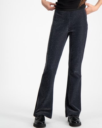 LMTD NLFRUNAS BOOTCUT PANT Noir Pantalons Fille - Kids Brand Store