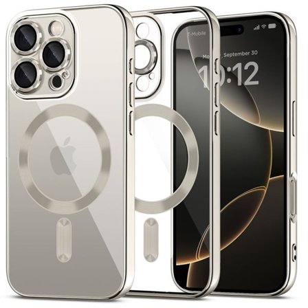 Tech-Protect MagFlex MagSafe kotelo iPhone 16 Pro - titaani