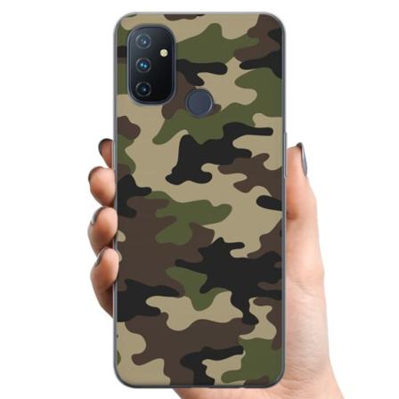 OnePlus Nord N100 TPU Mobilcover Skov camo