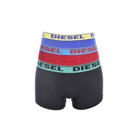 Diesel, Tripack boxers stretch Czarny, Mężczyzna, Rozmiar: S
