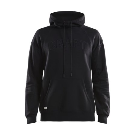 Craft Men's Overhead Logo Hoody Men long-sleeved sweaters Black M