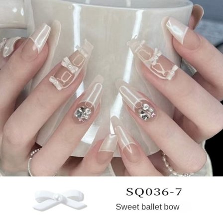 10 stk Negledekoration Negle Art Accessories 7 7