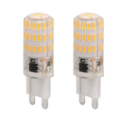 G9 Dimbara LED-lampor 3W 3000K Varmvitt 46 LED Flimmerfri 220V för inomhusbruk
