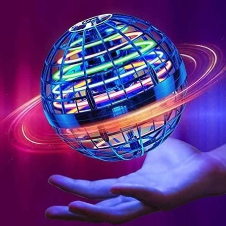 (Färgrik) Magisk Flygende Kuleball Spinner Mini Drone Flygeleke - Blandet - Fargerik - PP - Plast - Harpiks