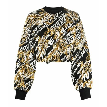 Versace Jeans Couture Sweatshirts Hoodies Sort, Dame