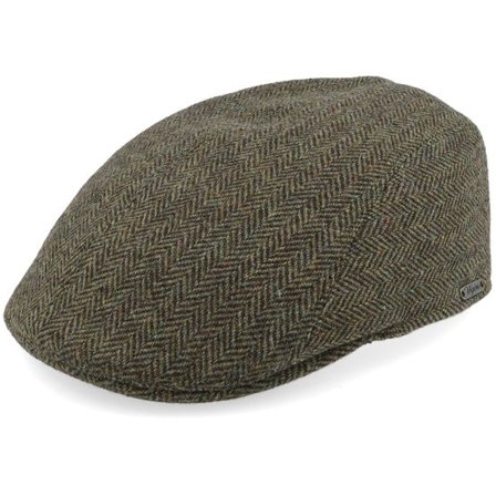 Wigéns - Grön flatcap Keps - Ivy Modern Cap Olive Flat Cap @ Hatstore