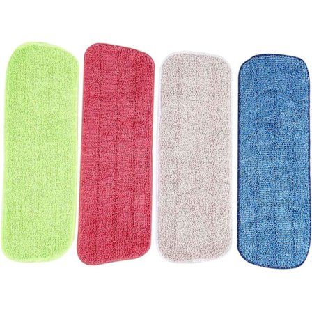 4 stk. Rengøringsmopper til Vorfreude Spray Broom og alle vaskbare mopper