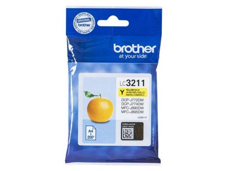 Brother LC3211Y - gul - original - blekkpatron