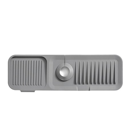 Kran stänkdyna Kranhandtag droppfångare GRÅ L