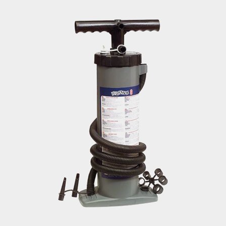 Pompa a mano Scoprega Bravo 6 (8.7 psi), con manometro analogico + tubo flessibile