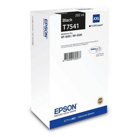 Epson T7541 - XXL-størrelse - svart - original - blekkpatron