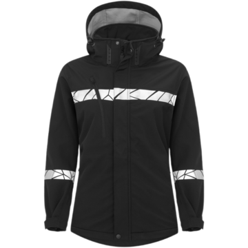 Softshelljacka Dam Projob 7417