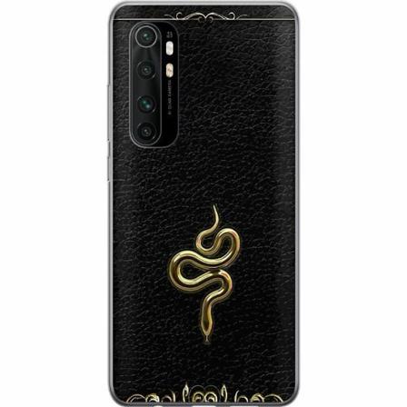 Xiaomi Mi Note 10 Lite Mjukt Skal - Guld Orm