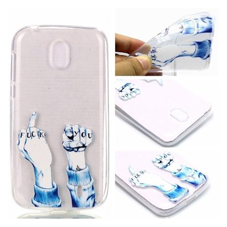 Nokia 1 uniikki suojakuori - Keskisormi