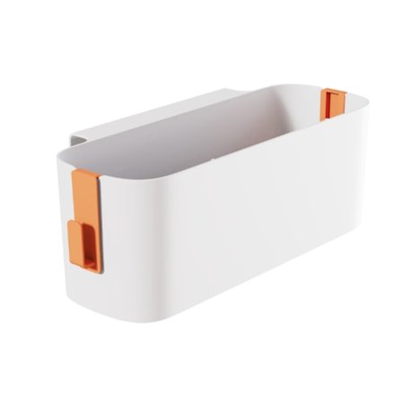 Förvaringskorg för sängbord, justerbar för olika storlekar, rymmer fjärrkontroller, tallrikar, telefoner, laddstationer[D]