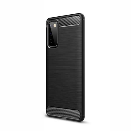 Samsung Galaxy S20 Fe Karbon Fiber Skal - Svart Svart