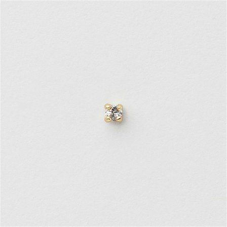 The One Piercing (S) - 18K VERGOLDETES STERLINGSILBER