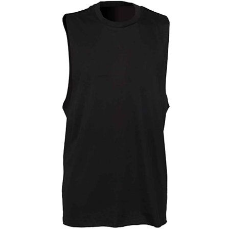 SF Men Mens High-Neck Tank Top S Svart