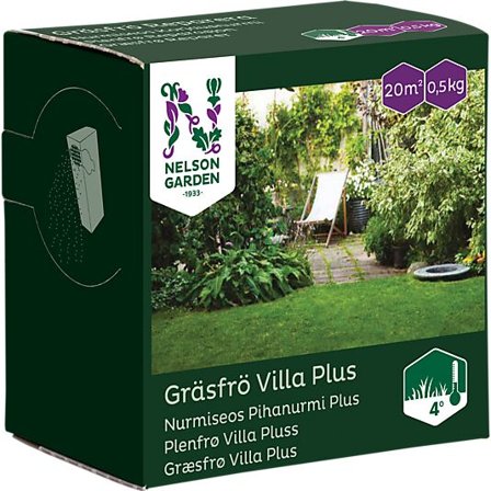 NELSON GARDEN PLENFRØ VILLA SPORT 1/2KG