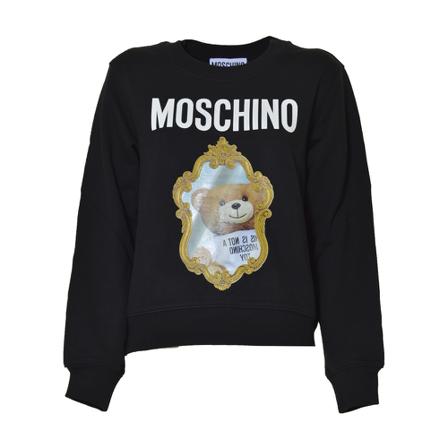 Moschino Sweatshirts svart, Dam, Dam, Storlek: S