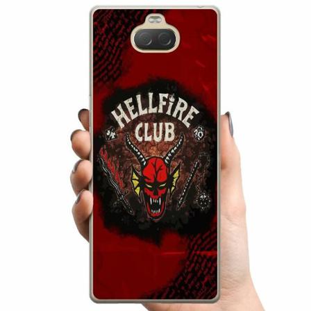 Sony Xperia 10 Plus Tpu Mobilskal Hellfire Club - Stranger